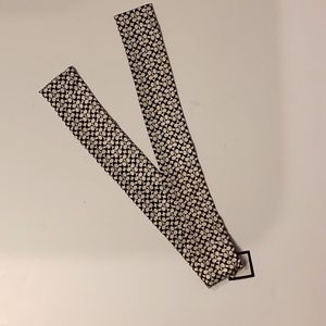 Coach Headband / Headscarf with Beige and Brown Coach logo.  New !   Size O/S